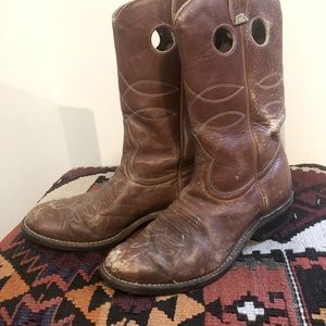 Vintage Boulet cowboy boots